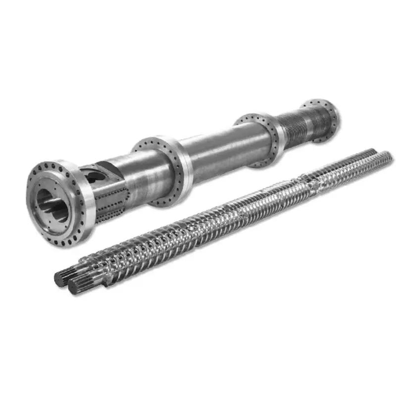 Ko-wotasyon Paralèl Twin Screw Barrel Ko-wotasyon Paralèl Twin Screw Barrel