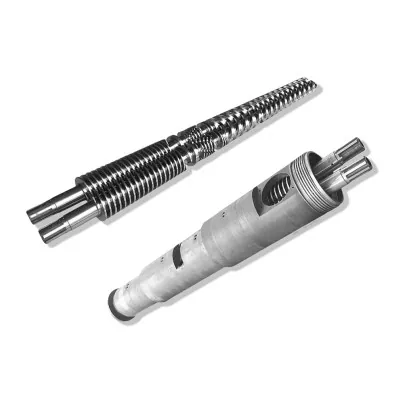 Twin vis extruder