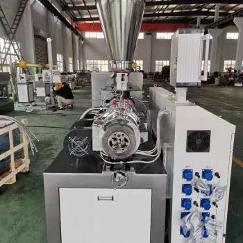 Twin vis extruder