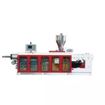Twin vis extruder